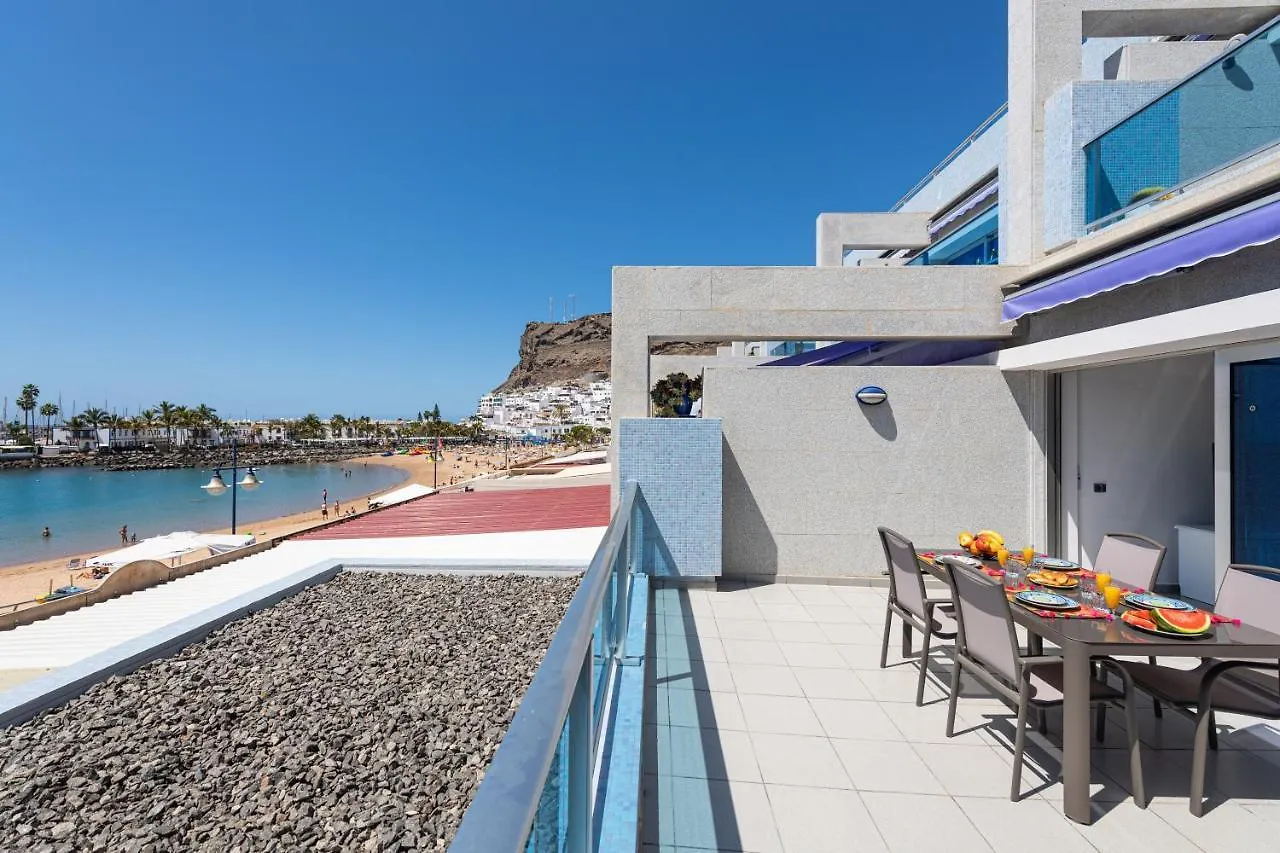 Beachfront In Puerto Mogan Puerto De Mogan Apartment